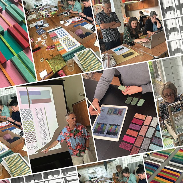 collage van foto's uit een eerdere workshop